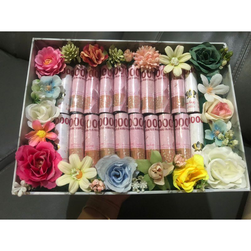 money box gift,kado ulangtahun,kado anniversary,box money,box uang,box isi uang dan bunga,kado wisud