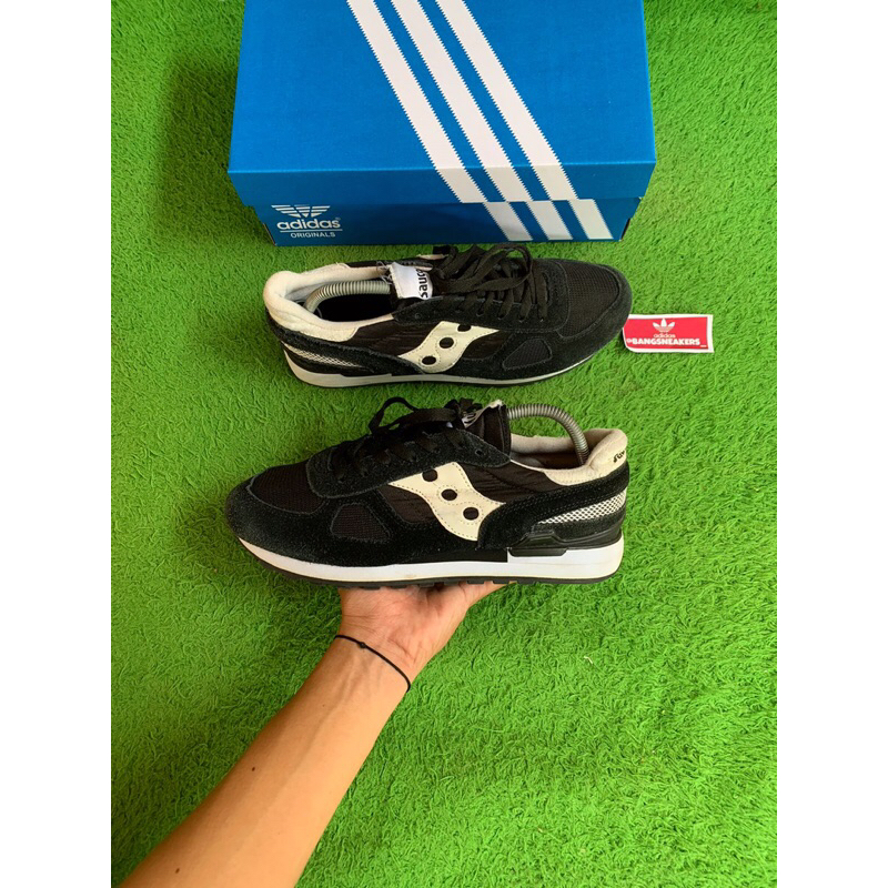 Saucony Shadow Black White Second original size 42