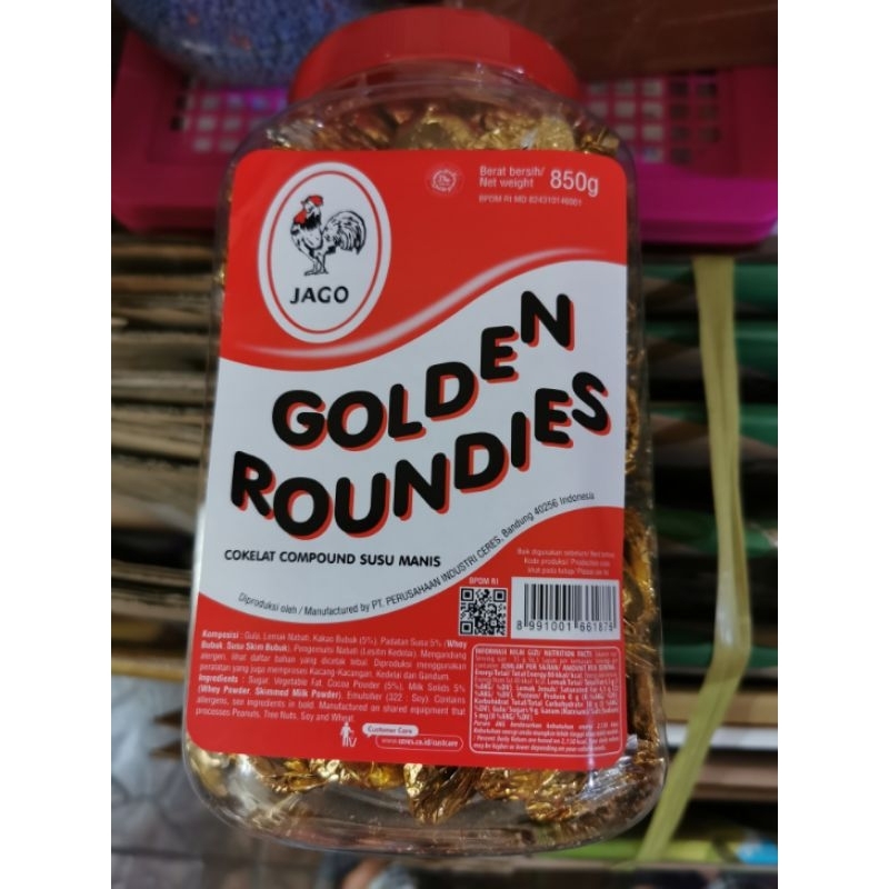 

Roundies coin Coklat 700 grams