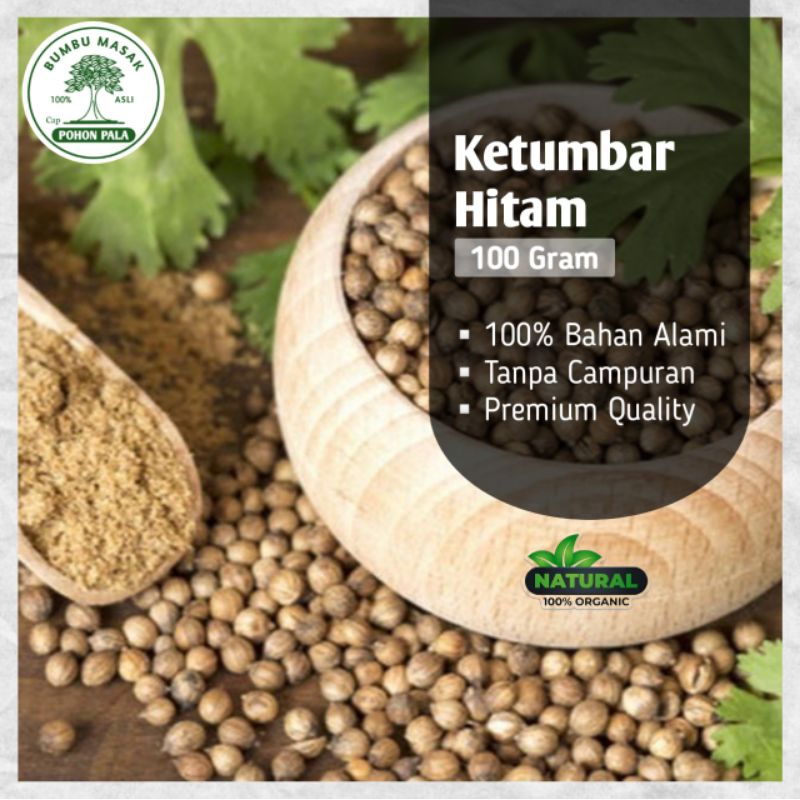 

Ketumbar Hitam Asli!! Organik 100 Gram