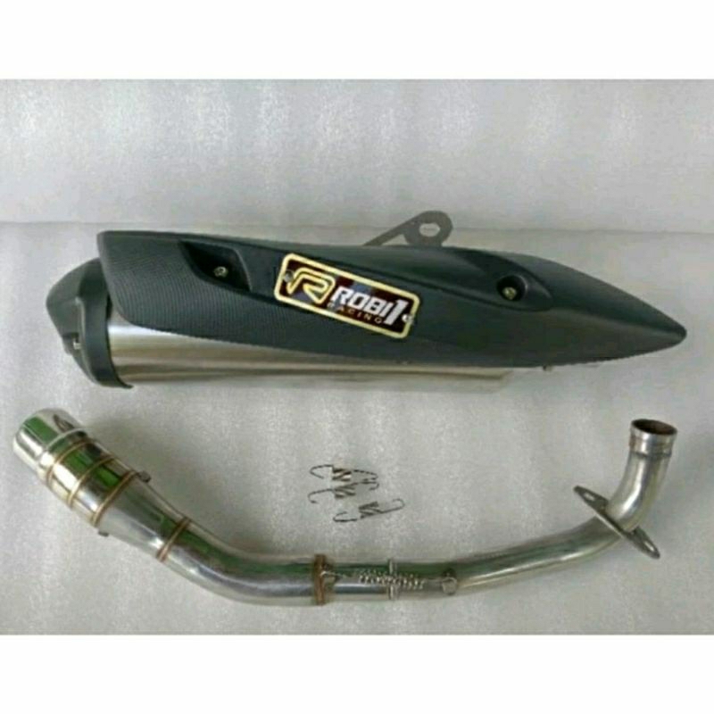 Knalpot Standar Racing Rob1 Vario 125/150 PCX Nmax Aerox Old/Conected Beat ADV