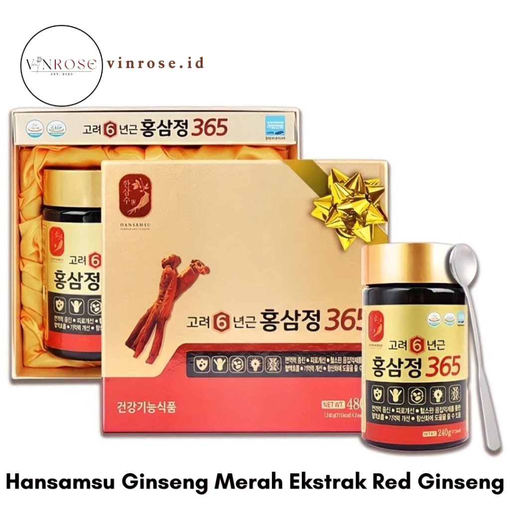 Ginseng Merah Ekstrak Hansamsu Red Ginseng Korea