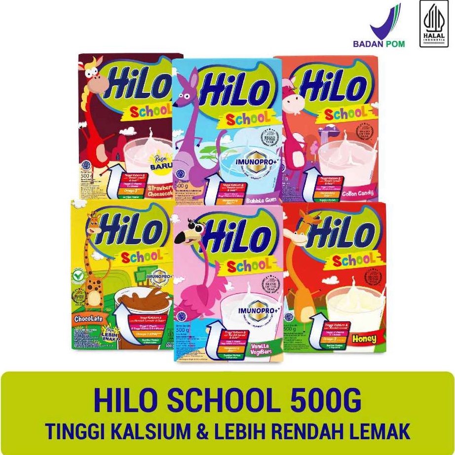 

Terlaku HiLo School 5g Susu Tinggi Kalsium Lebih Rendah Lemak Pilih Rasa Sesuai di Varian