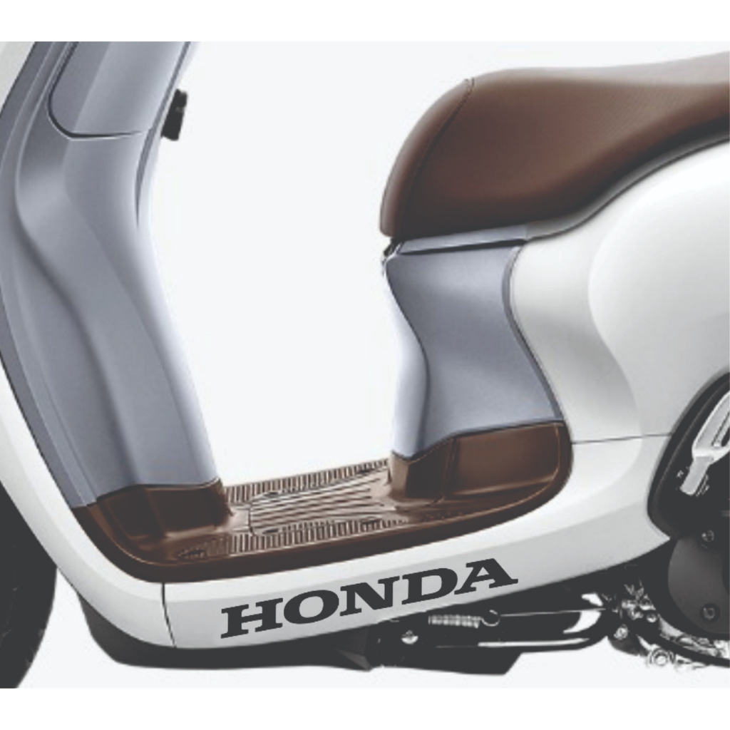 Sticker Stiker Cutting Logo Tulisan HONDA Universal Semua Motor kanan-kiri