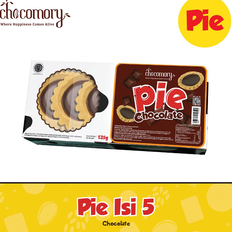 

Sale Chocomory Choco Pie Isi 5 15 Gr x 1 Pc