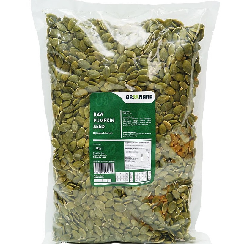 

Harga Termurah Biji Labu Mentah 1Kg Raw Pumpkin Seed