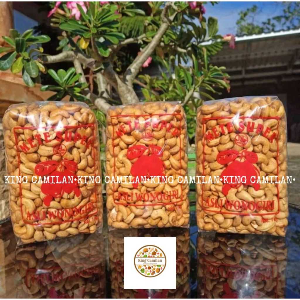 

Kacang Mede Mete Mende Cashew Premium Goreng Wonogiri 1KG