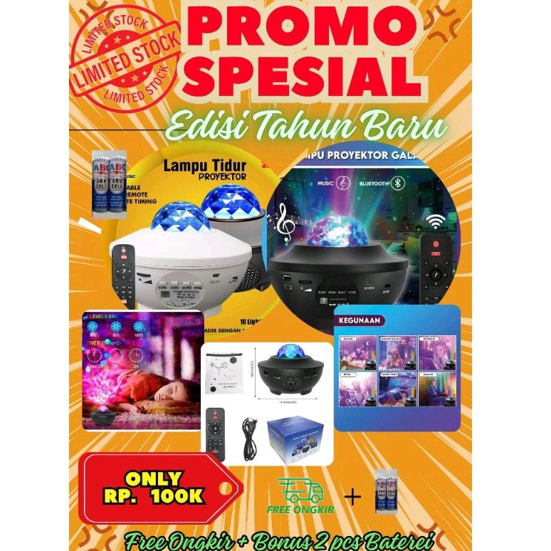 Lampu Proyeksi Galaxy