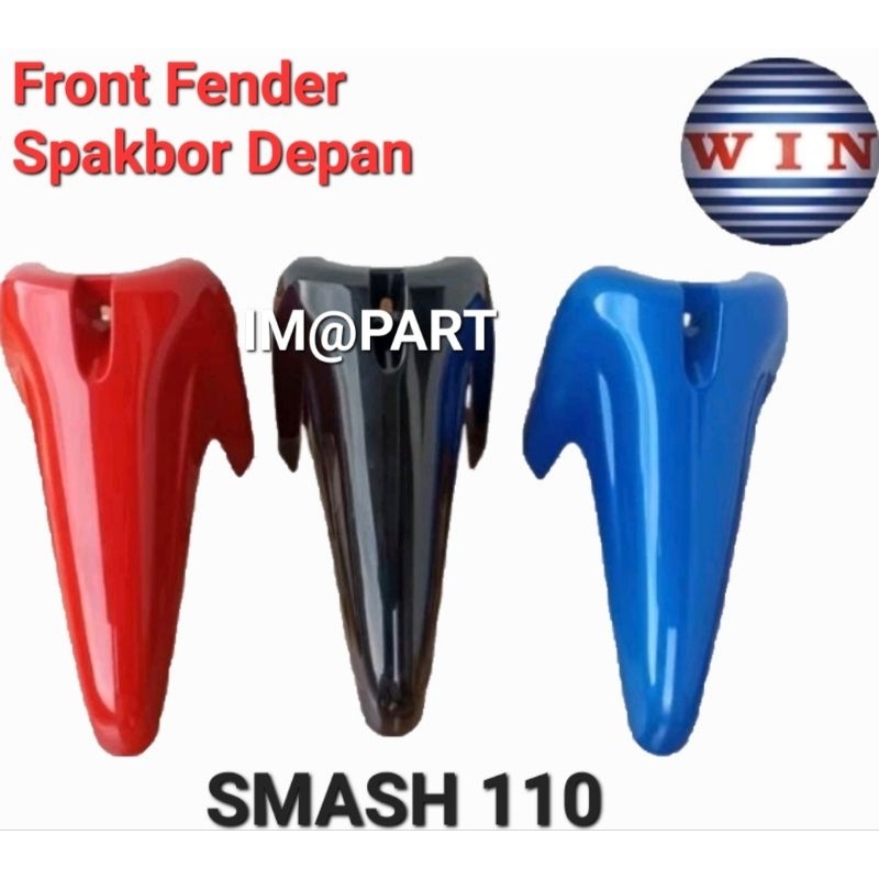 Spakbor Depan | Sayap Depan SMASH 110 OLD LAMA Thn 2001-2005 HITAM | MERAH | BIRU