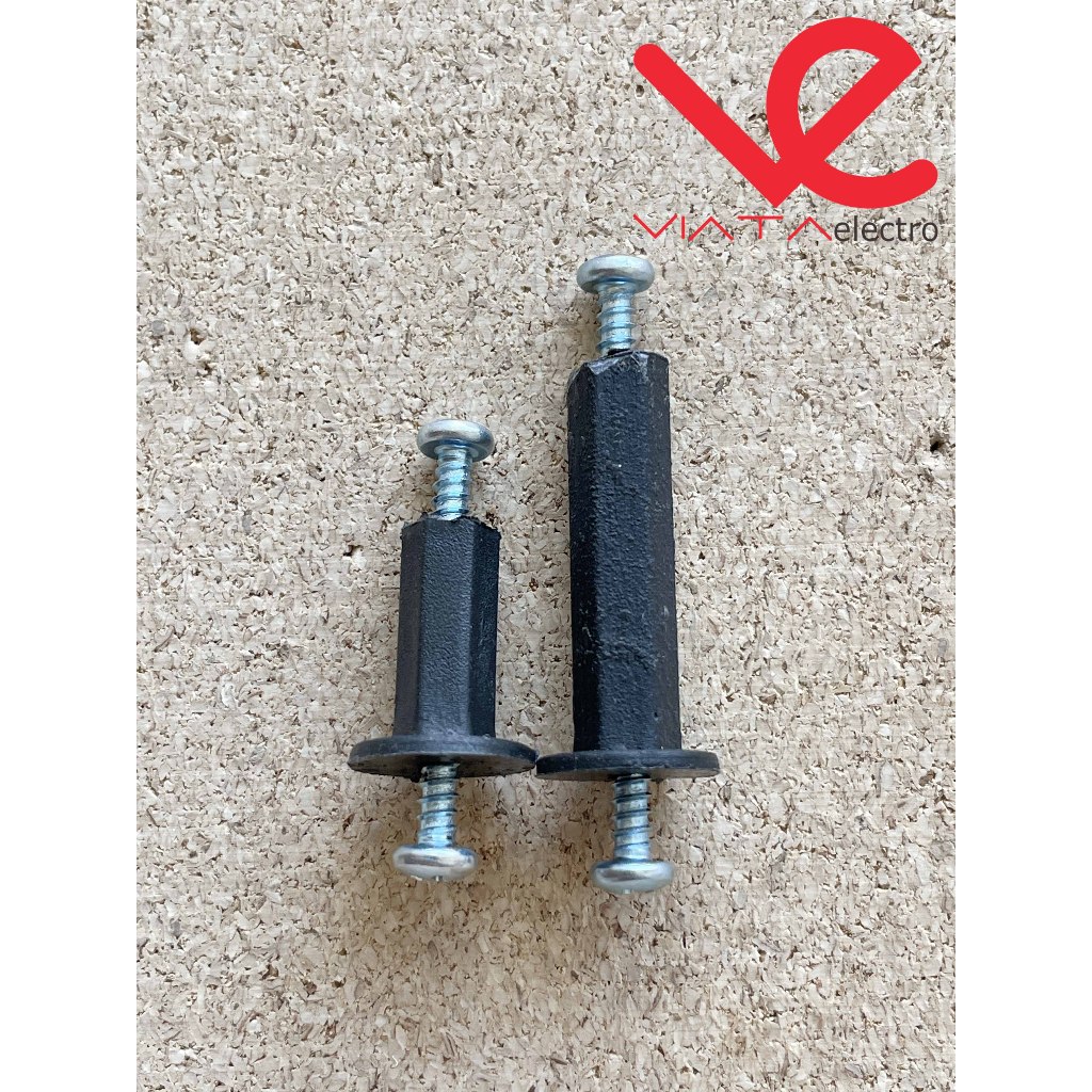 1 SET SPACER PCB PLASTIK ups PLUS SEKRUP PANGKON PRINTIT DUDUKAN PCB PLASTIK SPACER PLASTIK ups stab