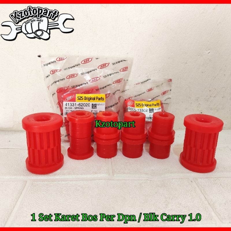 1 Set Karet Bosh Bushing Anting Per Depan Belakang Carry 1.0