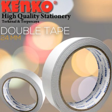 

Terlaris Doue Tape KENKO 1 Inch 24mm ue Core Hh Grade