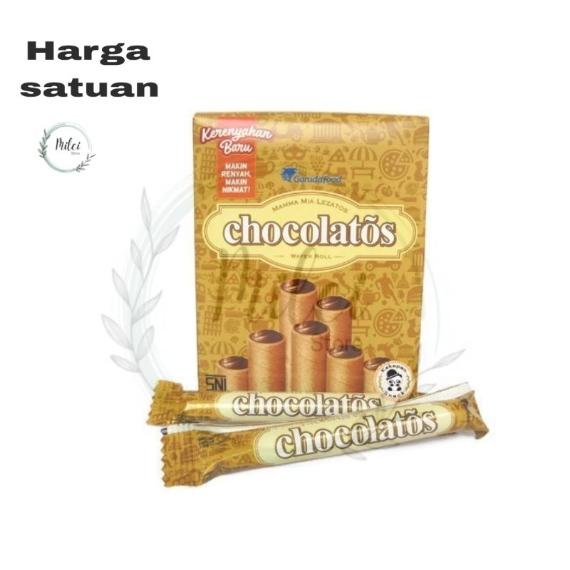 

chocolatos wafer Roll long chocolatos satuan