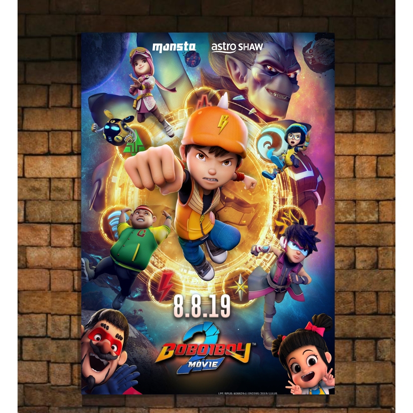 Poster gambar BoBoiBoy Ukuran Besar banget