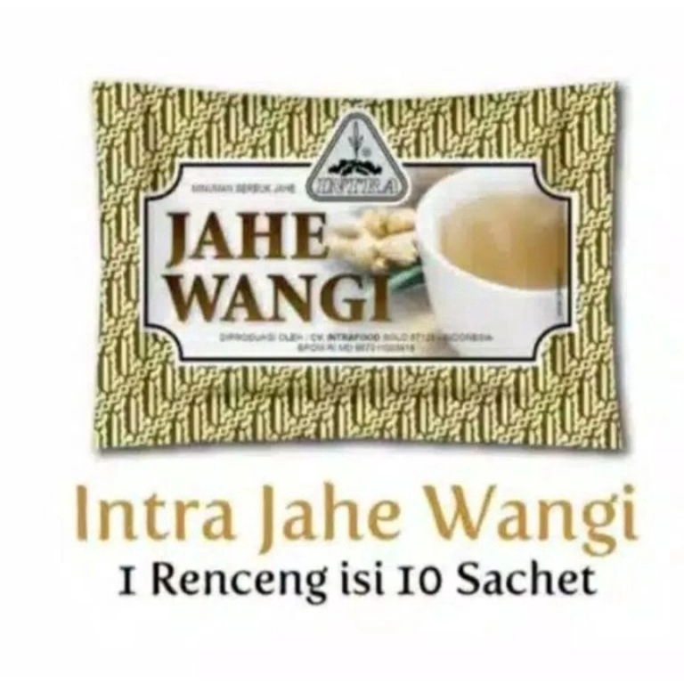 

MURAH LEBAY JAHE WANGI RENCENG Isi 1 sachet INTRA JAHE WANGI