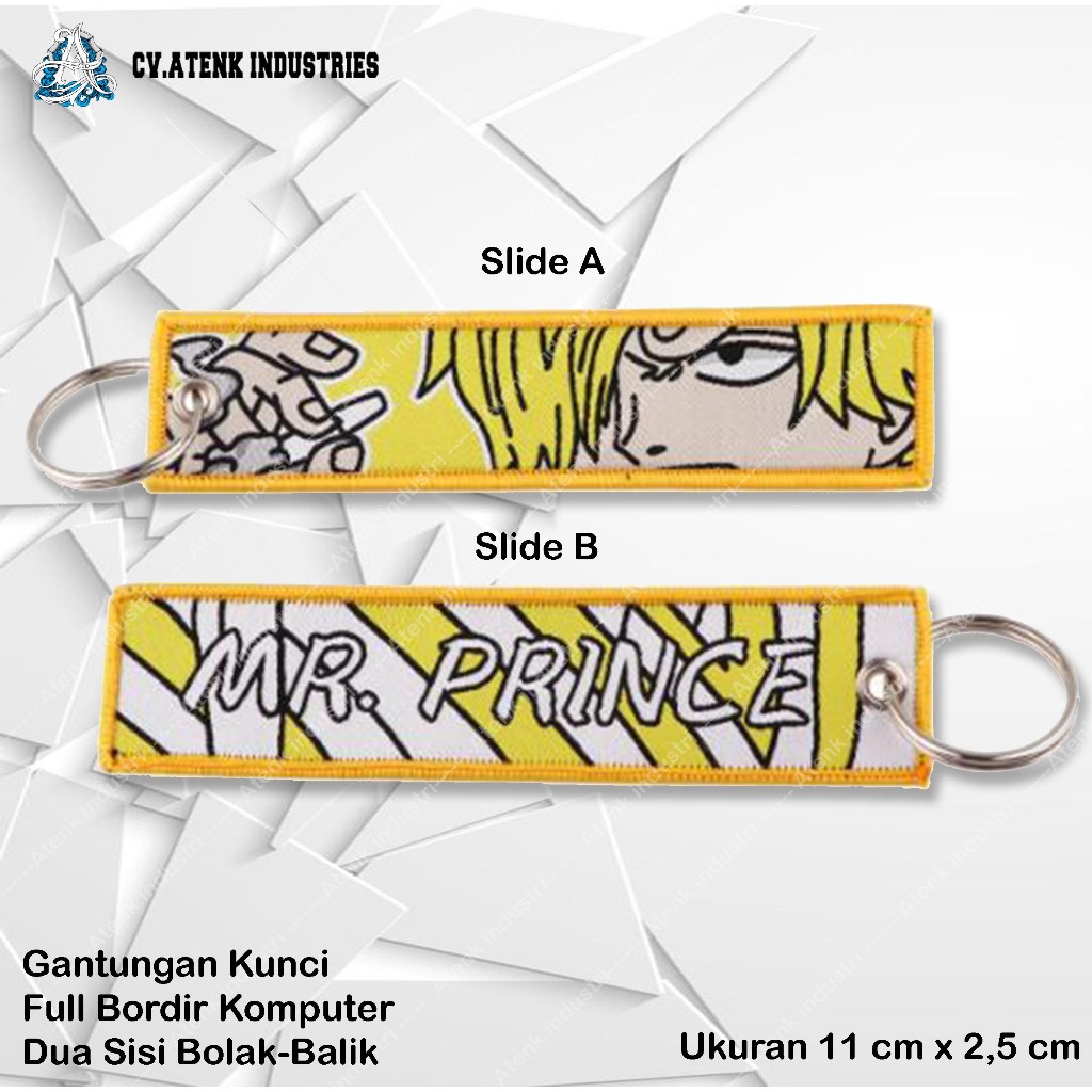 GANTUNGAN KUNCI BORDIR ANIME