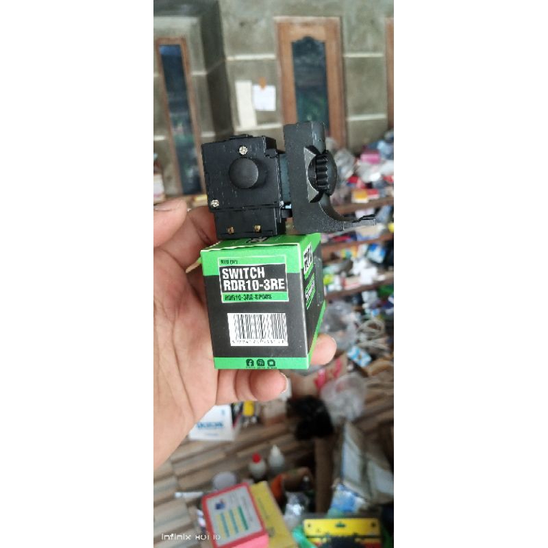 Saklar switch for mesin bor Ryu 10 mm bolak balik