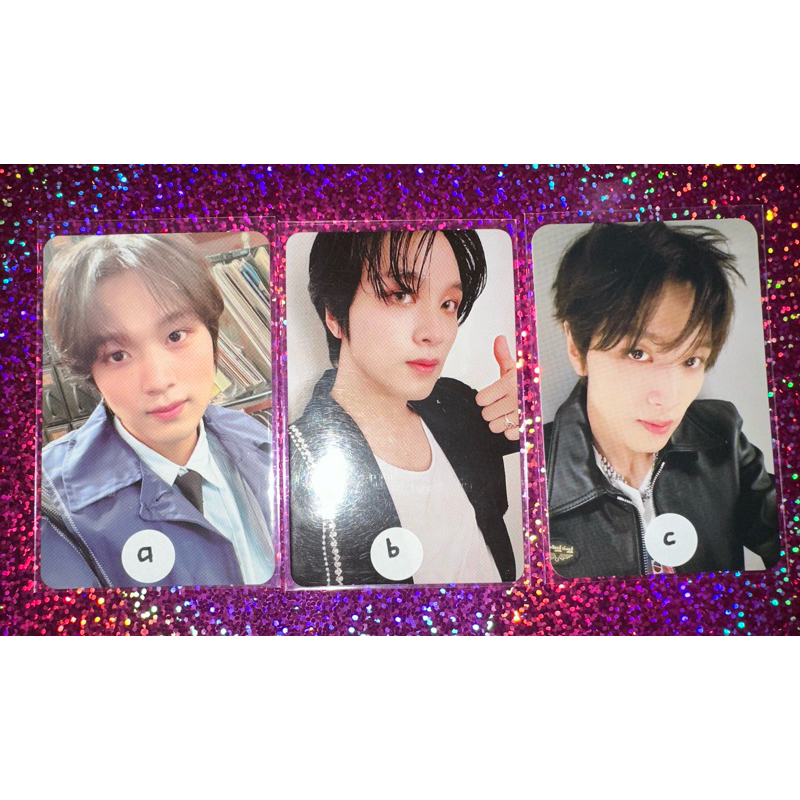 {Ready Stock} Official PC Haechan Lucky Draw Soundwave ISTJ Fansign ISTJ Limited B Best Friend Ever 