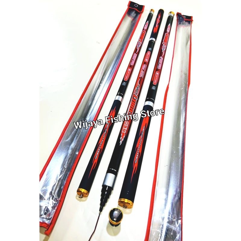 Joran Tegek Sepat Go Strike Versus Red Comet 270 360 450 540