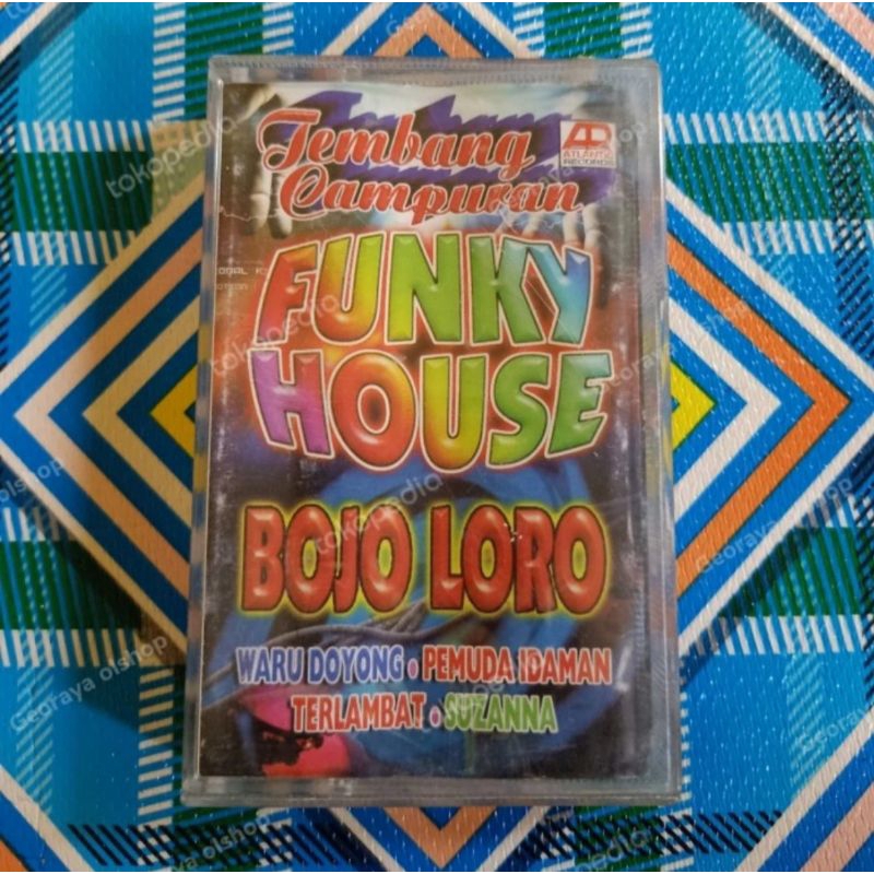 Kaset FUNKY HOUSE Tembang campuran BOJO LORO