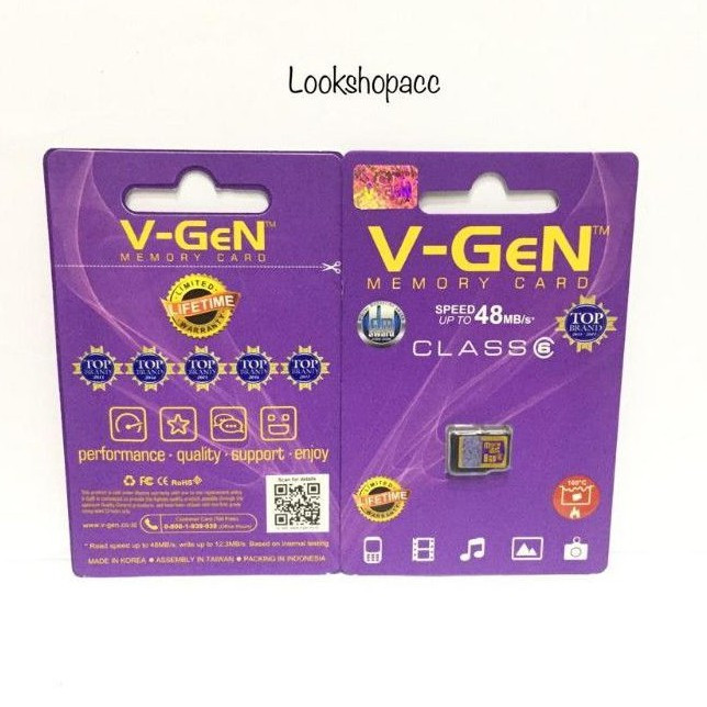 MEMORI V-GEN || Micro sd V-GEN || kartu memori