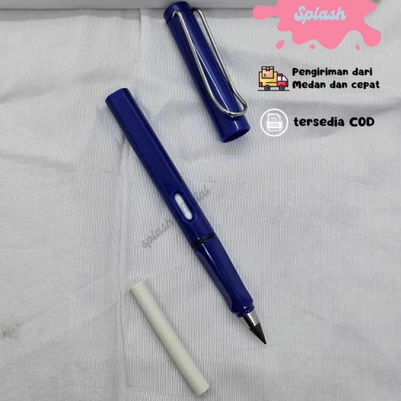 

Pensil Abadi + Penghapus Dark Blue Pensil Eternal Gak Bisa Habis Pencil Viral Kekinian Pensil Sekolah Ada Penghapusnya Pensil Spalash