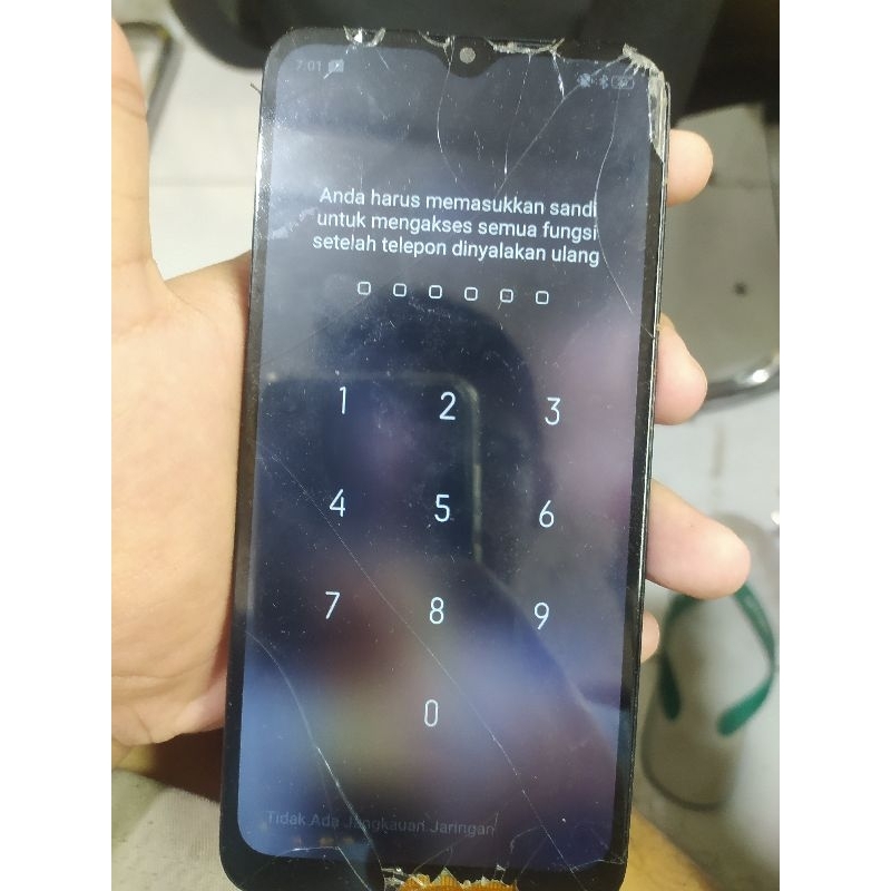 Lcd Oppo A1K/Realme C2 ORI copotan minus