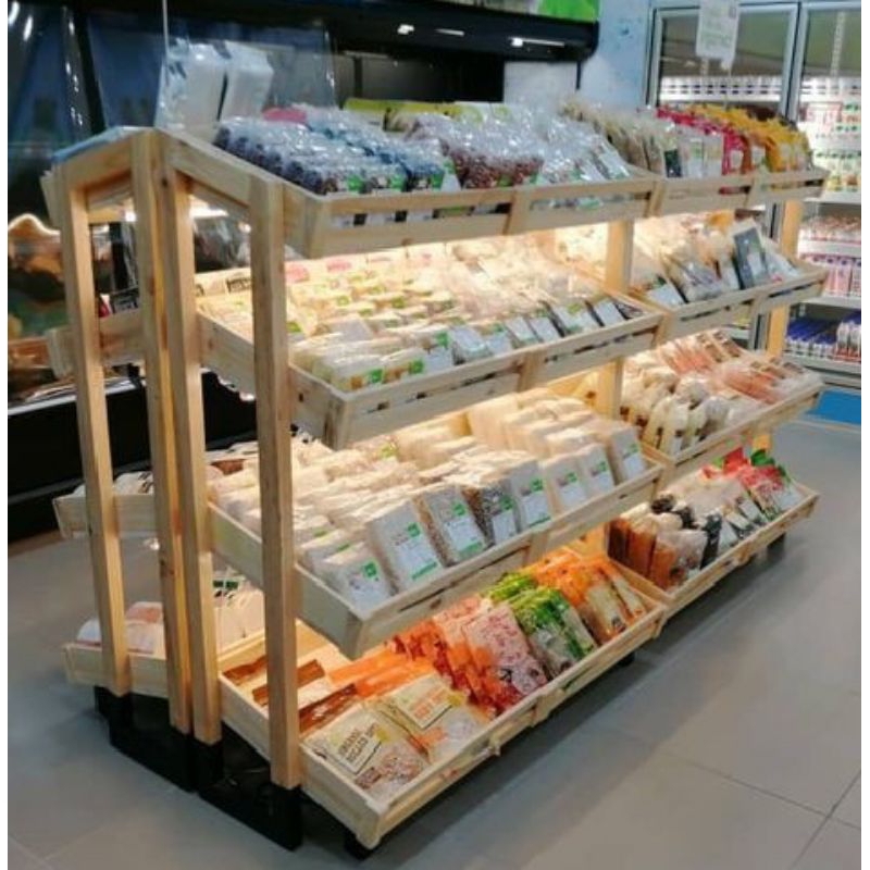 rak display lebar 90cm/rak sayur/rak buah/rak makanan/rak minuman/rak roti