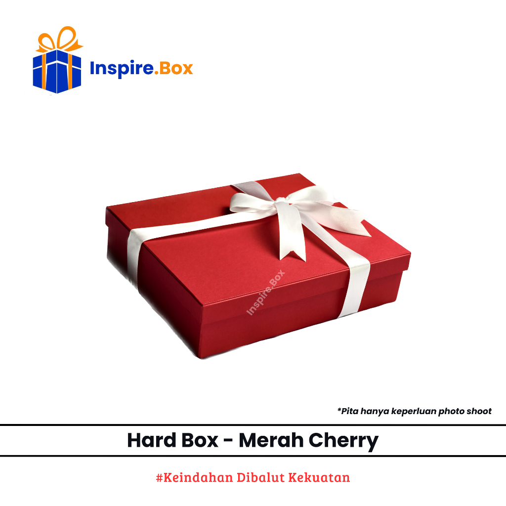 

Hard Box 25 20 10 - Gift Box 25x20x10 - Kotak Kado Merah