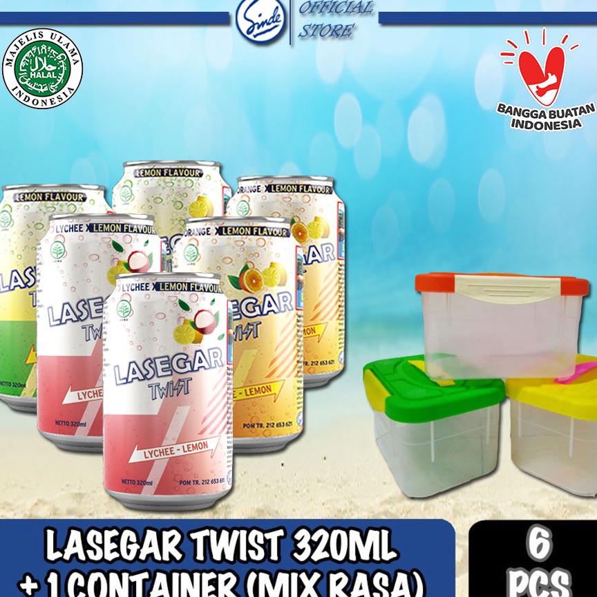 

PAKET LENGKAP Container Lasegar Twist 32ml 6s Lasegar Twist Rasa Buah Soda Minuman Panas Dalam Sariawan