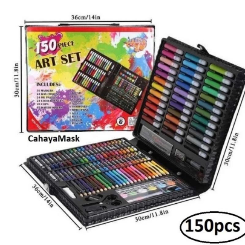 

CRAYON SET 105 PCS/ PENSIL WARNA/ALAT MENGGAMBAR ANAK