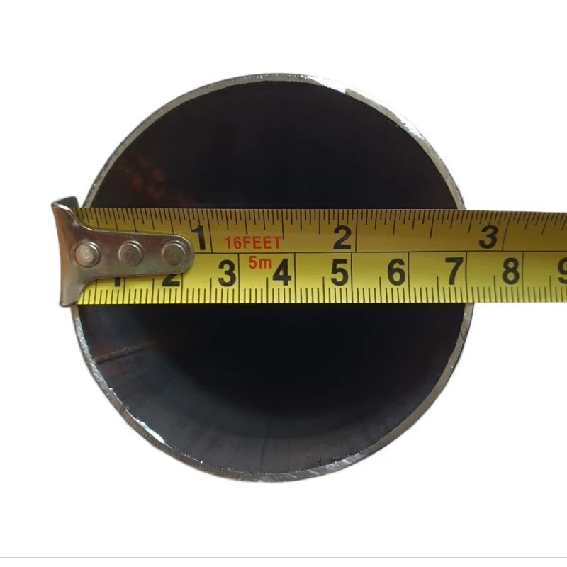 Pipa Besi Hitam 2,5 inch tebal 2mm Panjang 1 meter