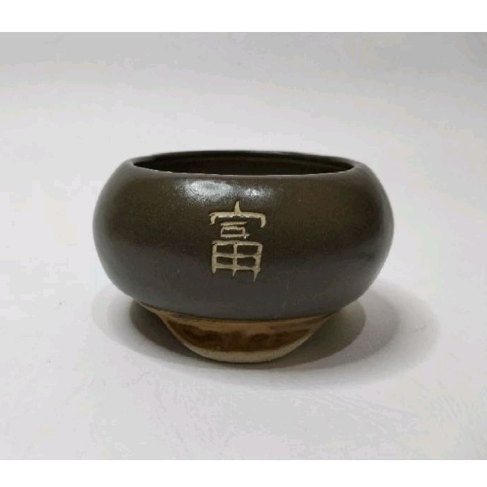 Pot Keramik Bonsai Mame | Pot Kaktus | Pot Sukulen