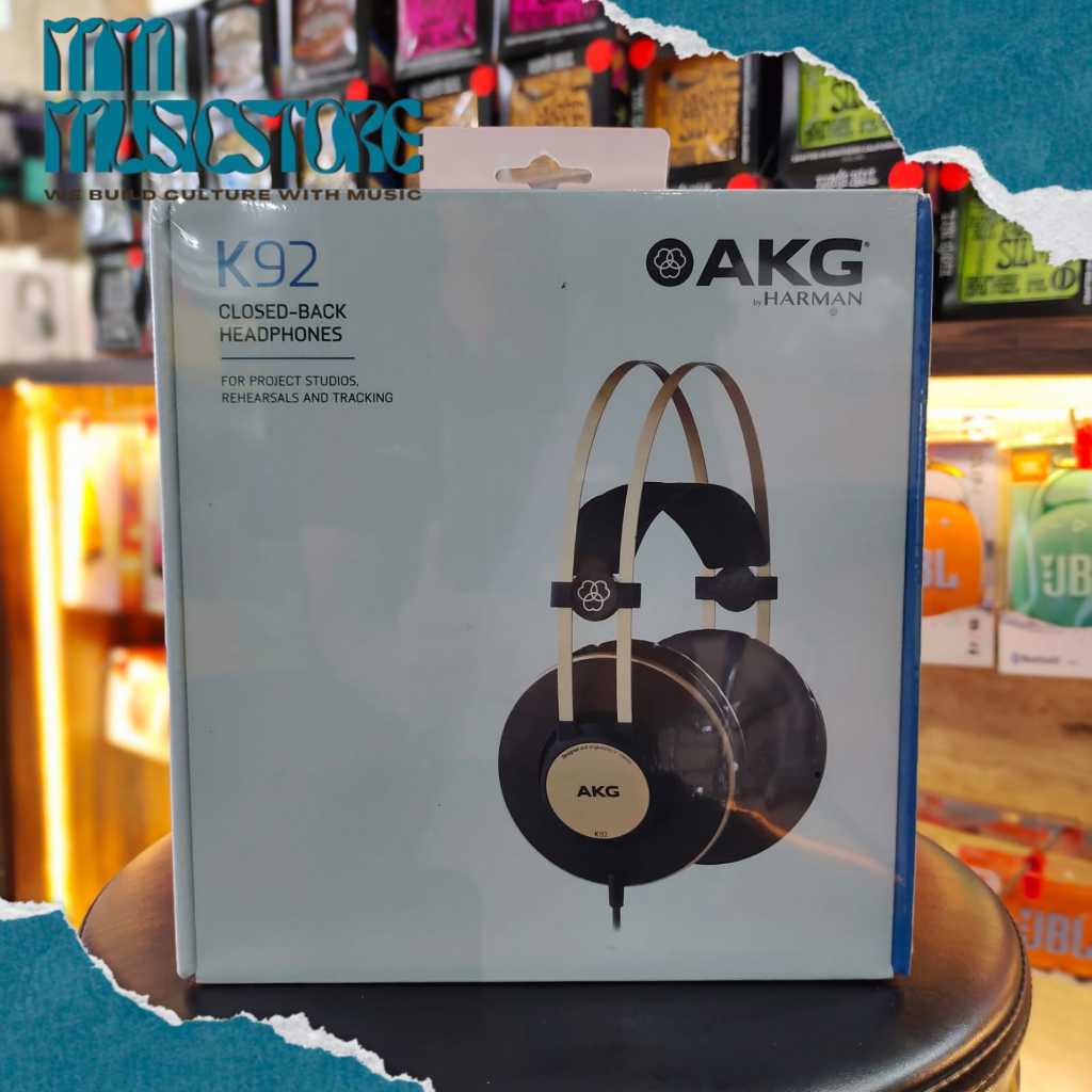 AKG K92 K 92 Headphone Flat ORIGINAL