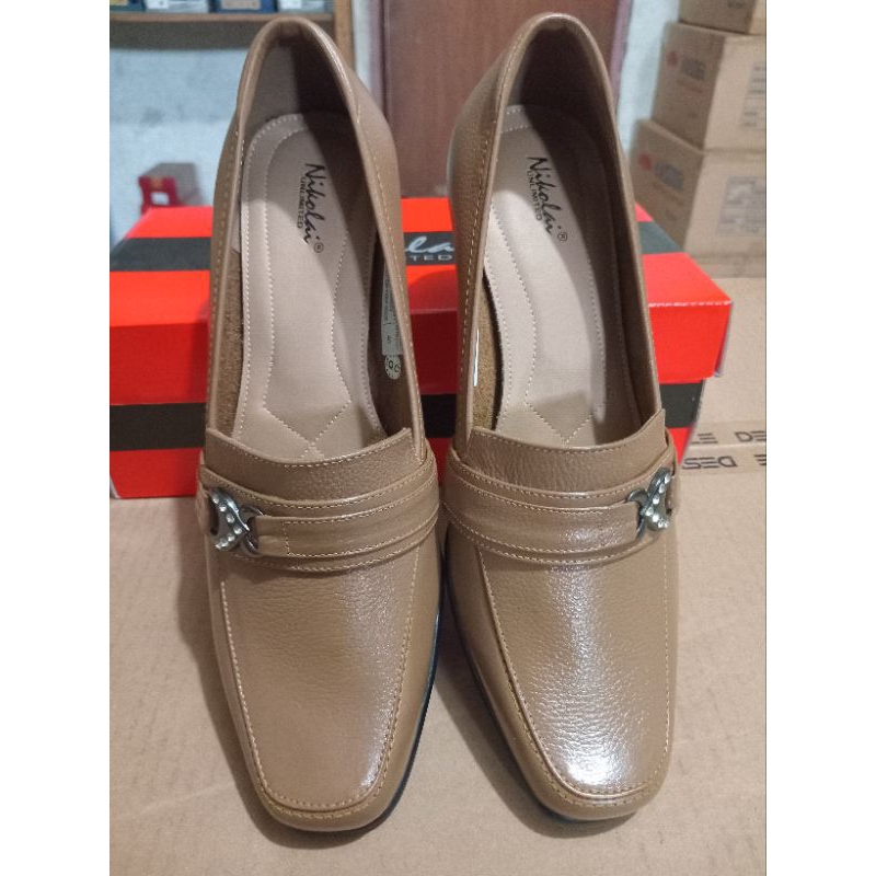 Sepatu Formal - Sepatu Kulit - Pantofel Wanita - Nikolai SH339