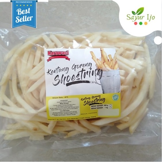 

KARAWACI Kentang Shoestring 500 Gram Fresh Frozen Potato Sayur Segar