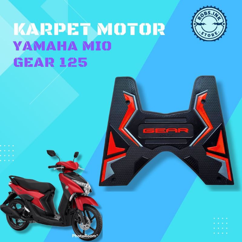 Karpet Motor Yamaha Mio Gear125/Aksesoris Motor Yamaha Mio Gear 125