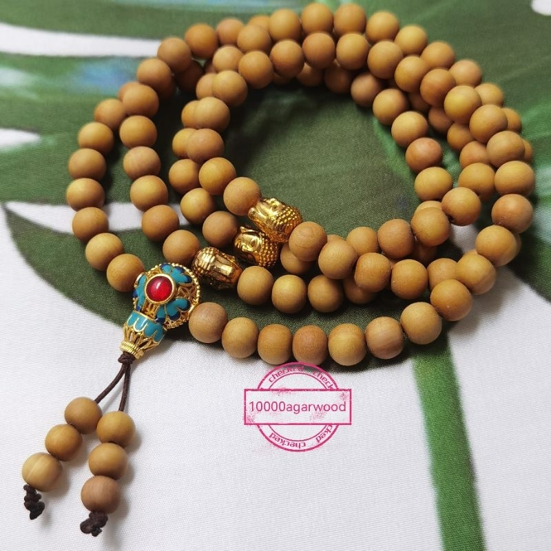 10000agarwood Tasbih Cendana Kupang NTT original 8mm 108 butir