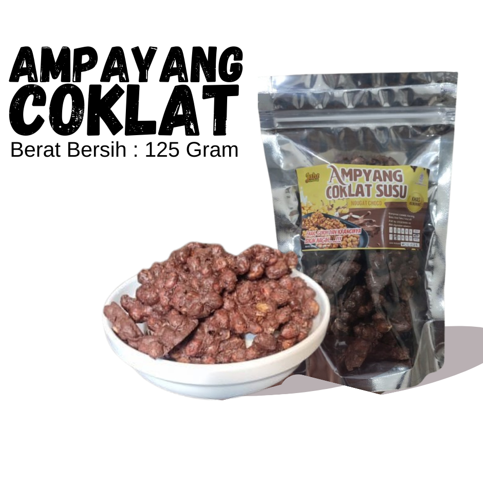 

AMPYANG COKLAT KACANG + SUSU 125 GRAM