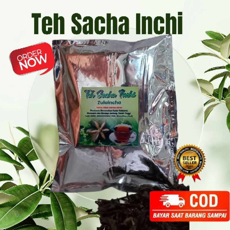 teh sacha inchi 100gr teh herbal teh tubruk