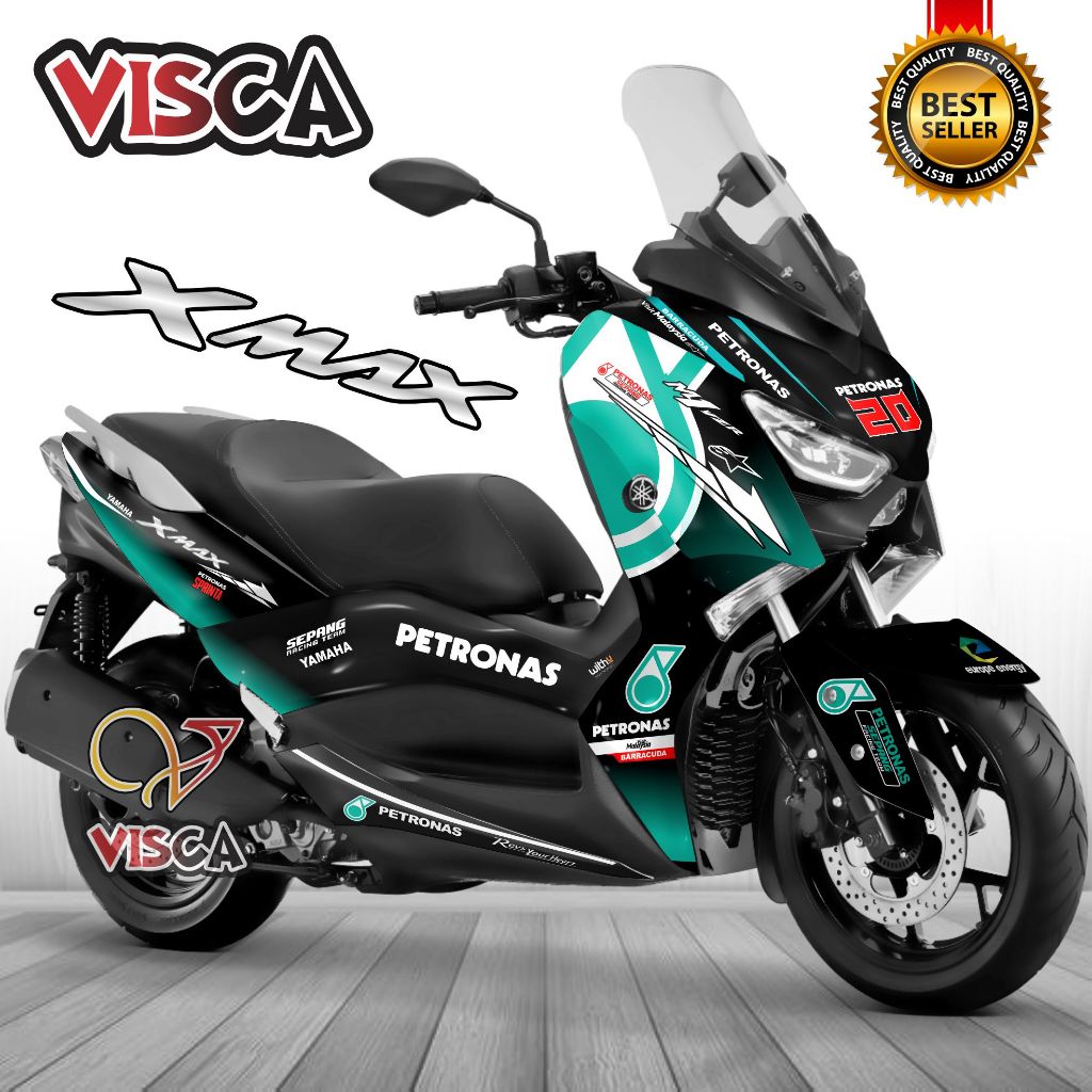 Decal XMAX 250 Full Body Dekal XMAX 250 Stiker XMAX 250 Variasi Full Body Striping XMAX 250 Variasi 