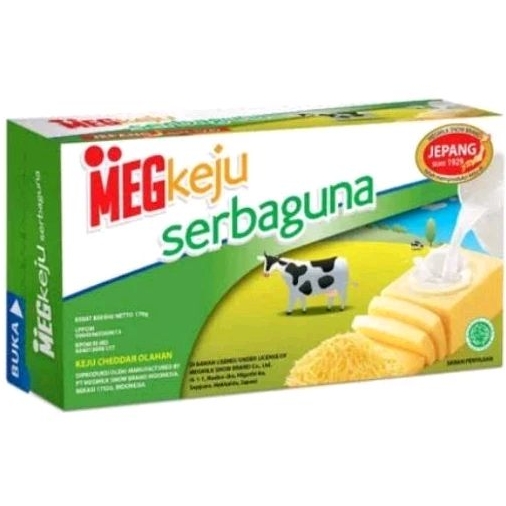 

Keju MEG Cheddar Serbaguna kemasan 165gr