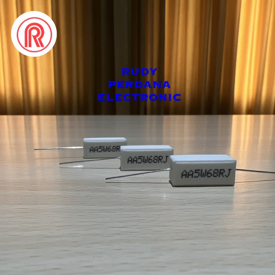 RESISTOR 5 WATT 5W 68OHM 68 OHM Ω 68R