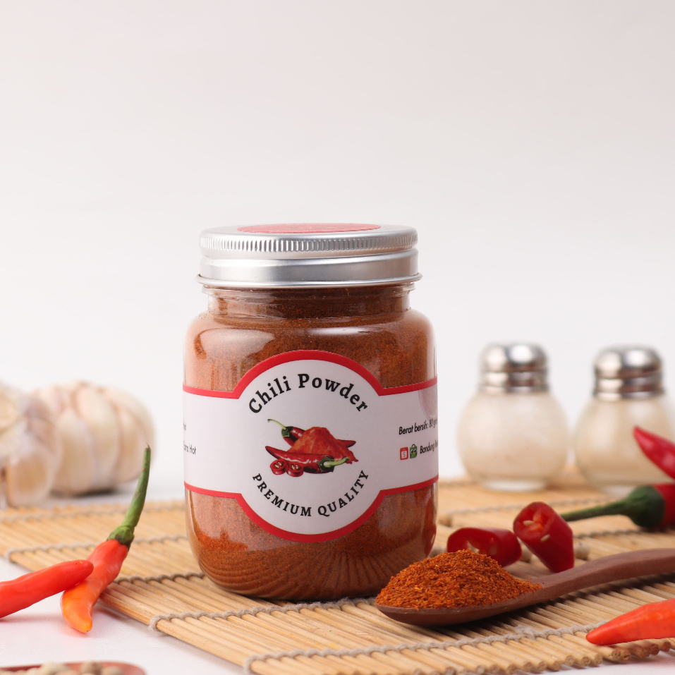 

Bubuk Cabai / Cabai Bubuk / Chili Powder - 80gr (Extra Hot)