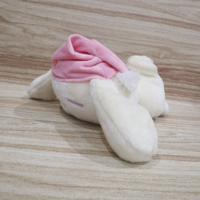 boneka Cinnamoroll Sleepy Pink Cap Goodnight Big Plush
