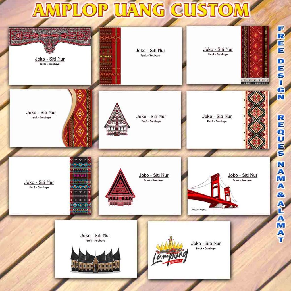 

Cetak Amplop Custom Kondangan Sumbangan Pernikahan