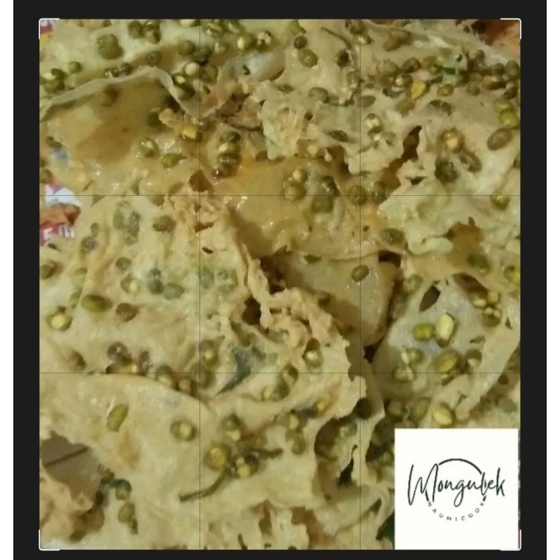 

Pak ijo ( peyek kacang ijo)