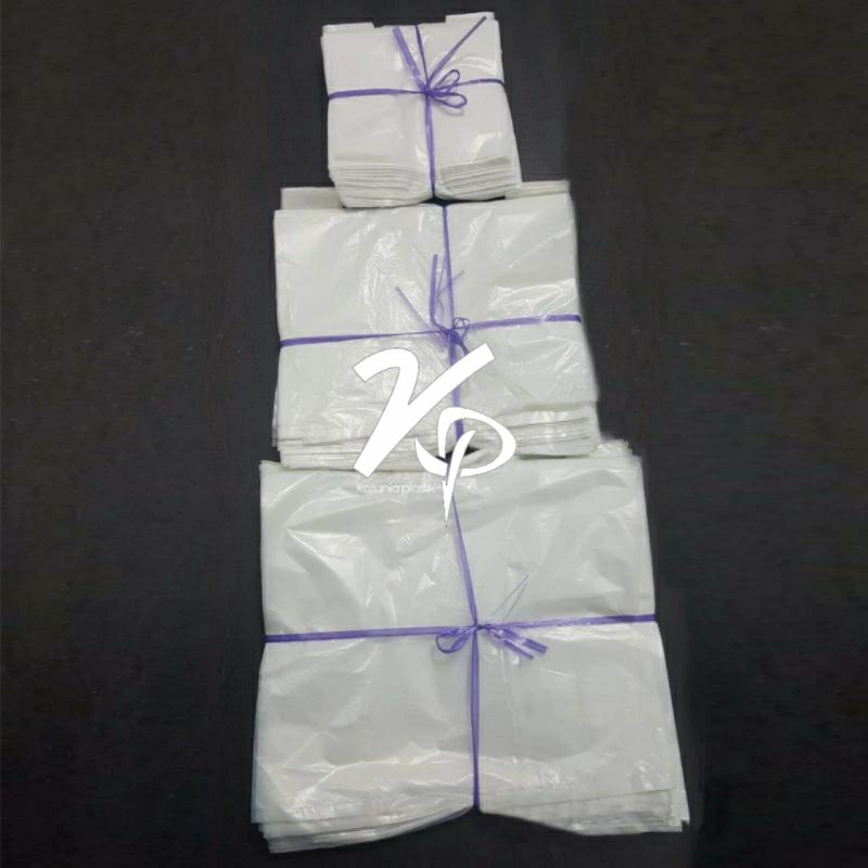 Kresek Los Putih Natural Kiloan 1KG ( 15 kecil, 24 tanggung, 28 besar )