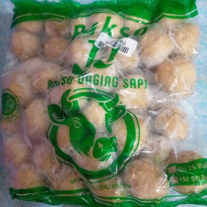 

JJ Bakso Sapi Polos (50 biji) 500gr / Baso sapi