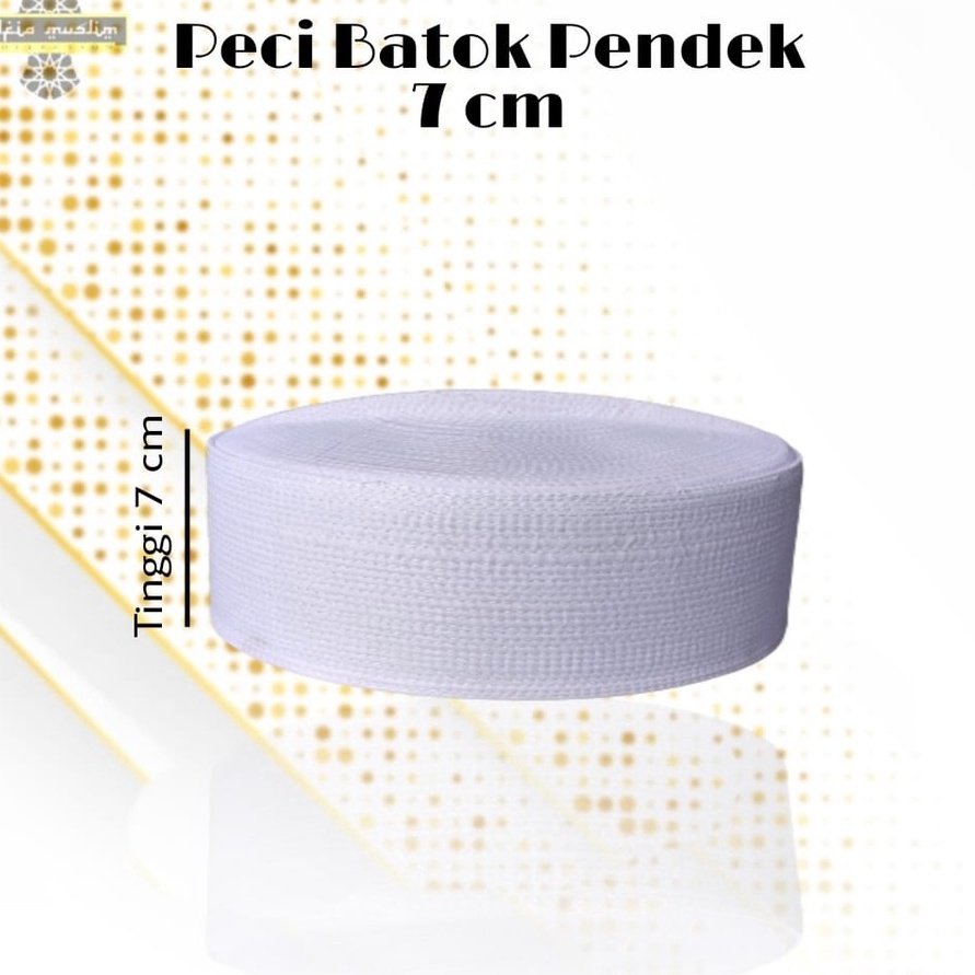 Free Ongkir Peci Batok Pendek  Peci Haji  Peci putih  Kopiah Haji  Songko  Kopyah Putih